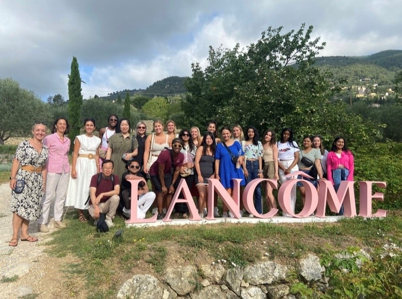 Summer Programme students at Le domaine de la Rose by Lancôme